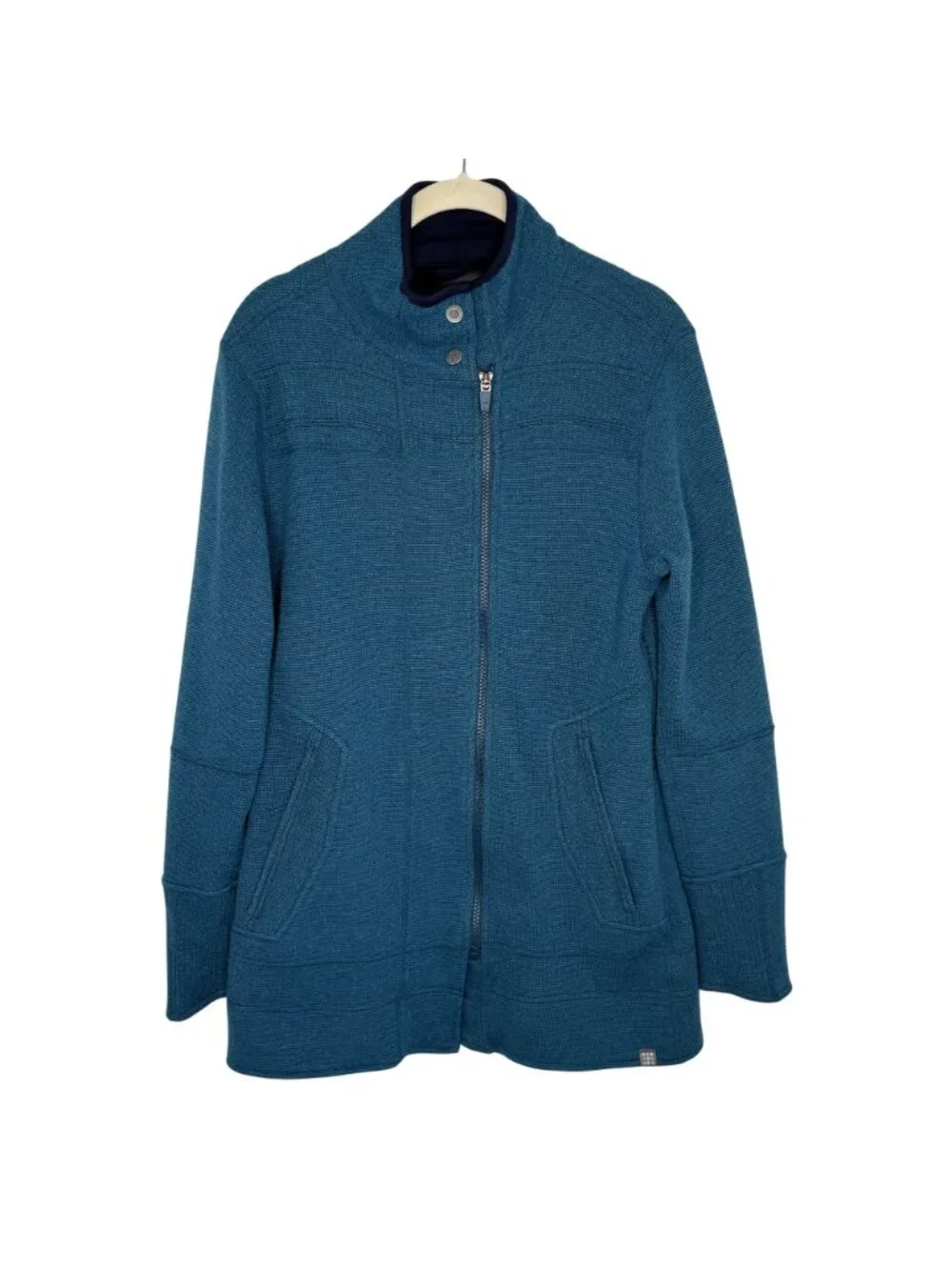Title Nine Swacket Tunic Blue Jade Heather, S - Picture 2 of 12